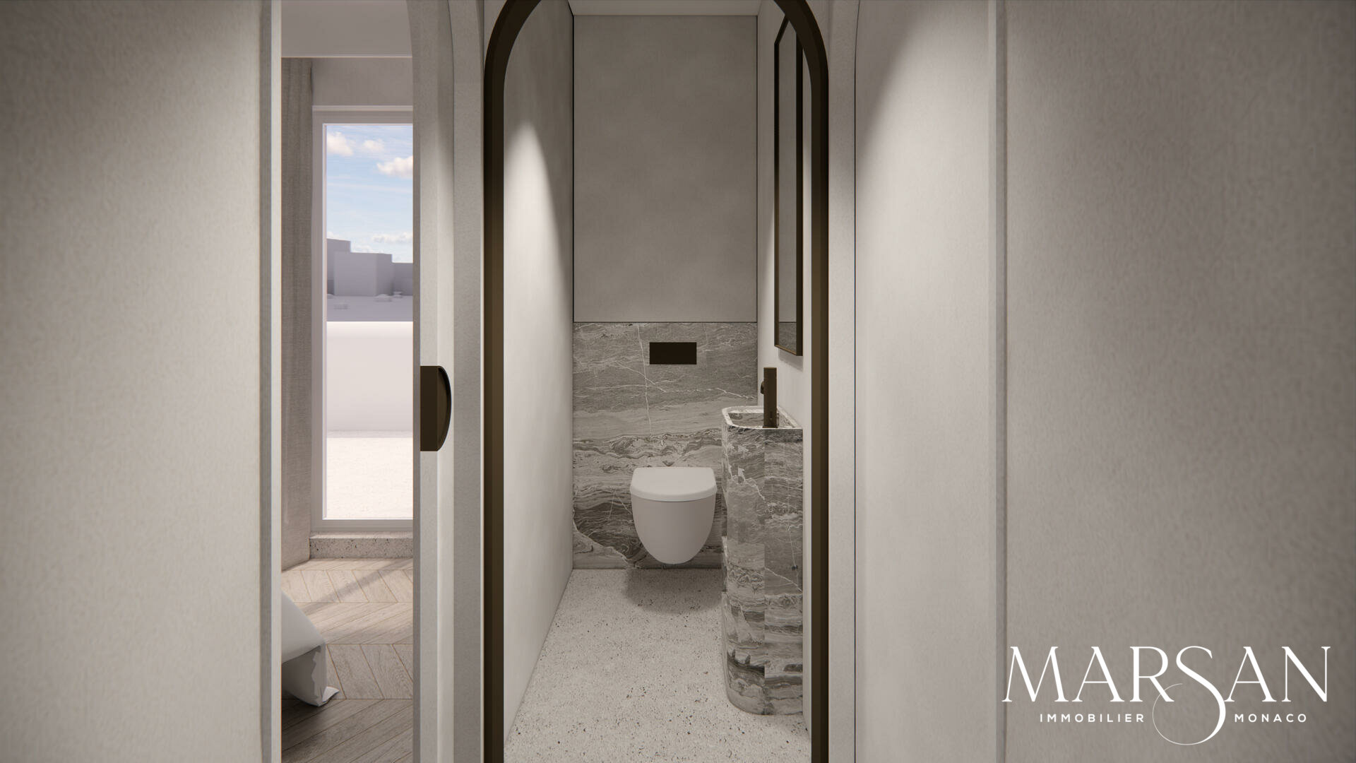 Duplex lussuosamente ristrutturato – Residenza Ambassador, Boulevard des Moulins