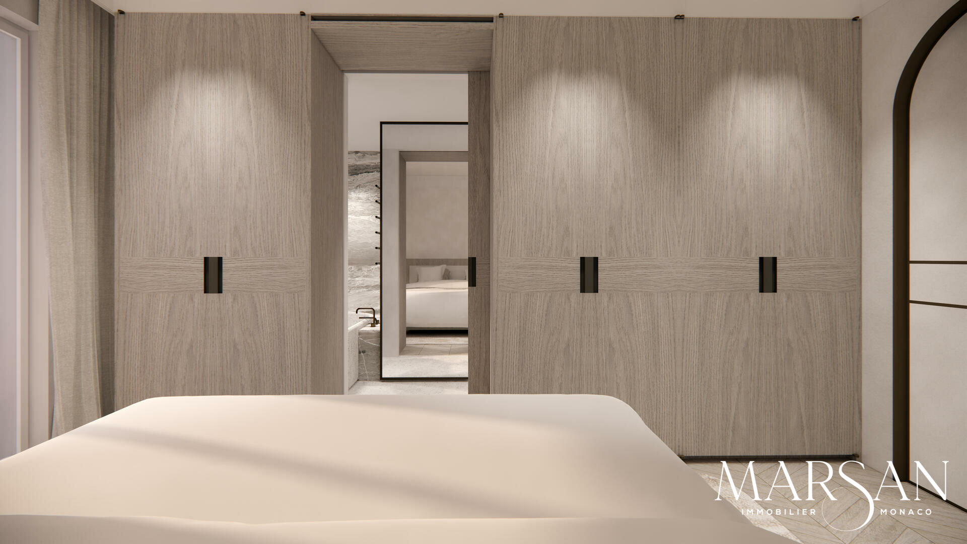 Duplex lussuosamente ristrutturato – Residenza Ambassador, Boulevard des Moulins