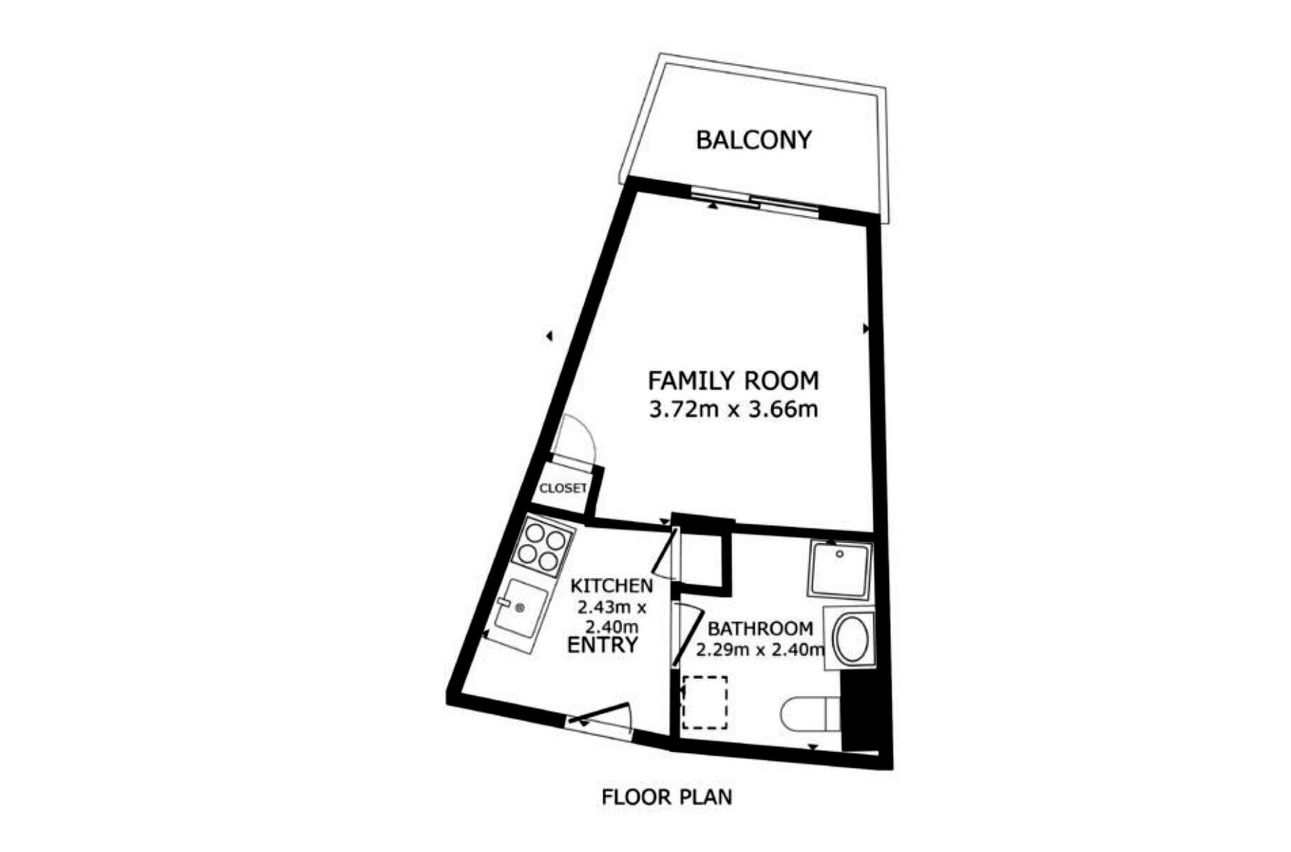Annonciade – Modern high-floor studio with terrace - SOLD