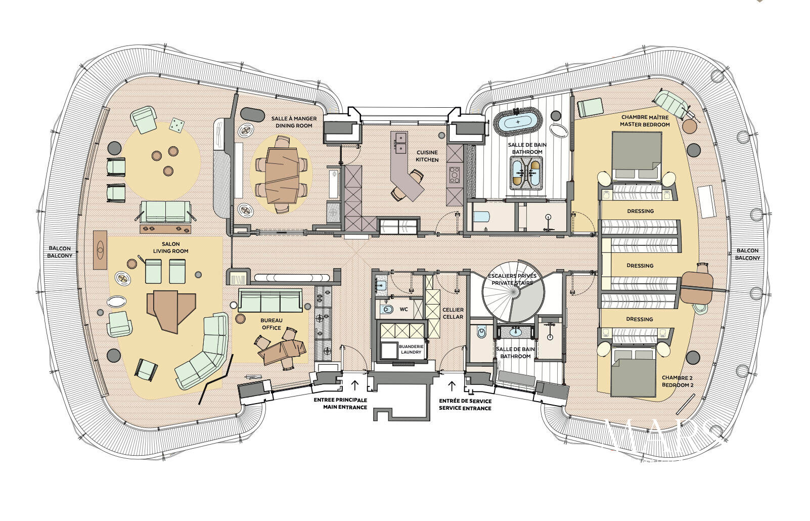 BELLISSIMO DUPLEX - UN MONTE CARLO