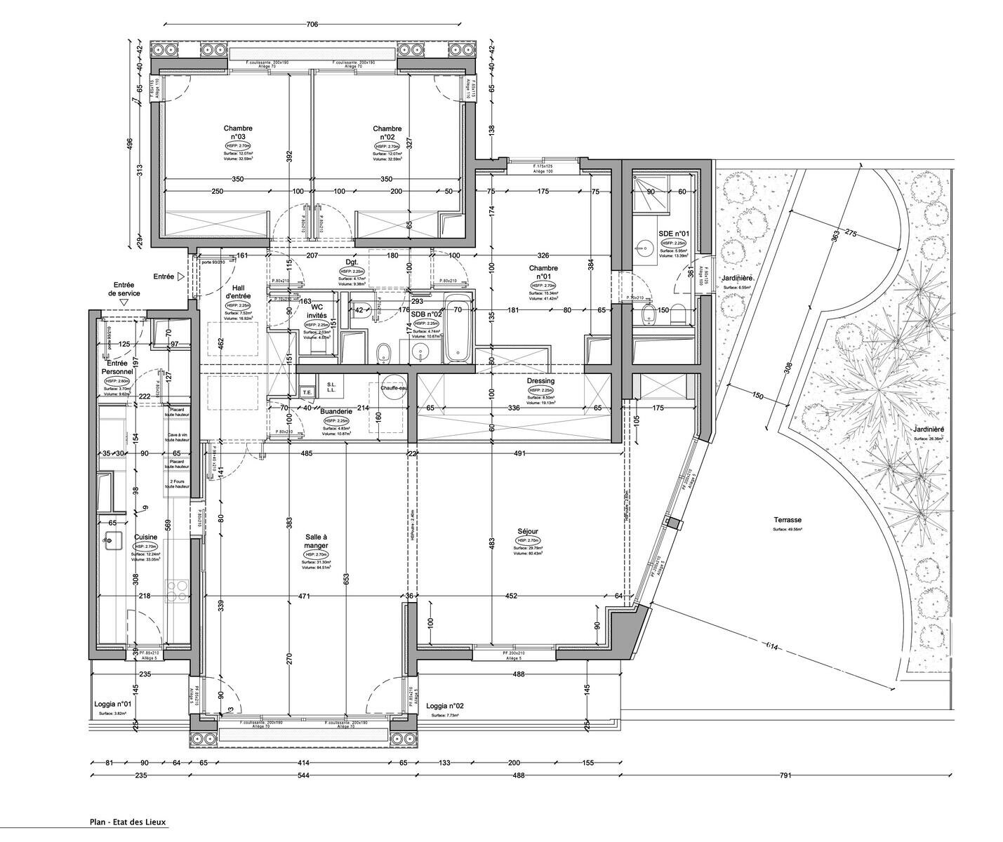 TRES BEAU 4/5 PIECES - APERCU MER - PROCHE DU CENTRE