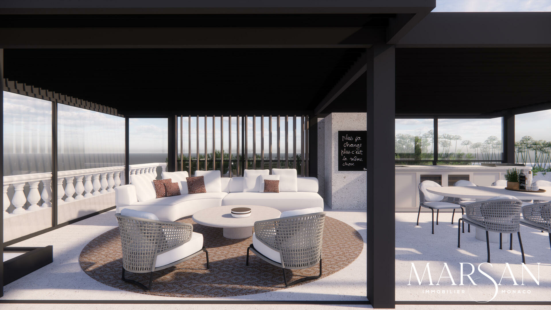 Duplex lussuosamente ristrutturato – Residenza Ambassador, Boulevard des Moulins