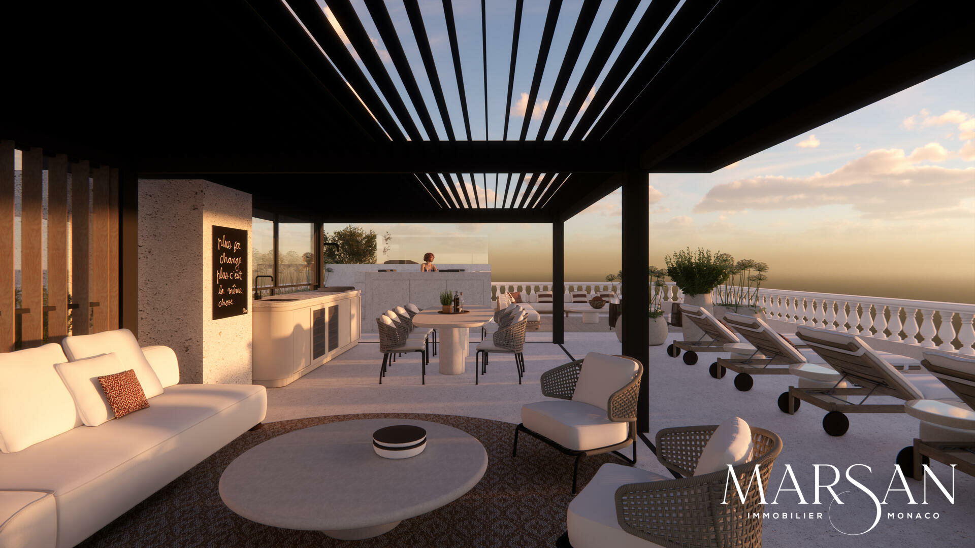 Duplex lussuosamente ristrutturato – Residenza Ambassador, Boulevard des Moulins