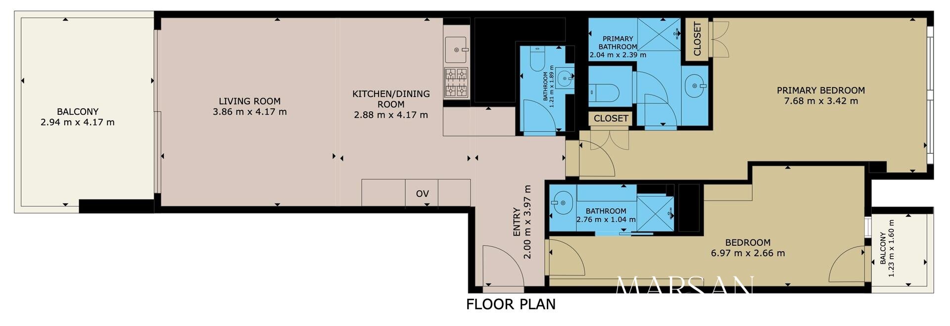 MAGNIFIQUE 3P MEUBLÉ ET RENOVÉ PARK PALACE
