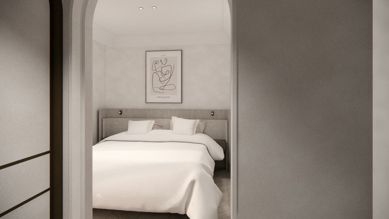 Duplex lussuosamente ristrutturato – Residenza Ambassador, Boulevard des Moulins