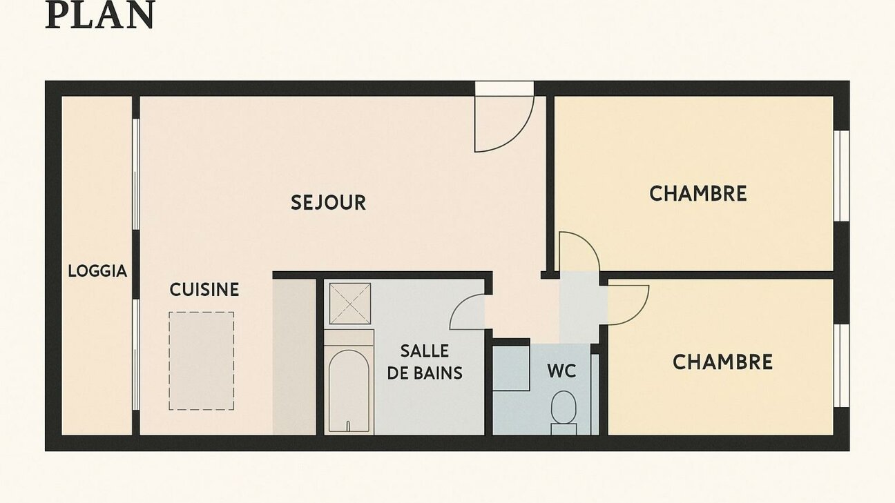 UNDER OFFER - 3 rooms with cellar - Front of Quai Antoine 1er - View Port Hercule & Monte-Carlo