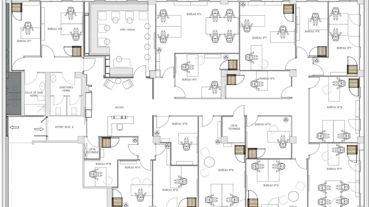 OFFICE COMPLEX FOR SALE - IN FONTVIEILLE