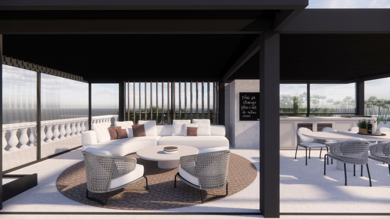 Duplex lussuosamente ristrutturato – Residenza Ambassador, Boulevard des Moulins